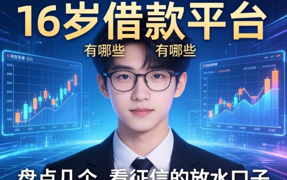 16岁借款平台有哪些，盘点几个不看征信的放水口子