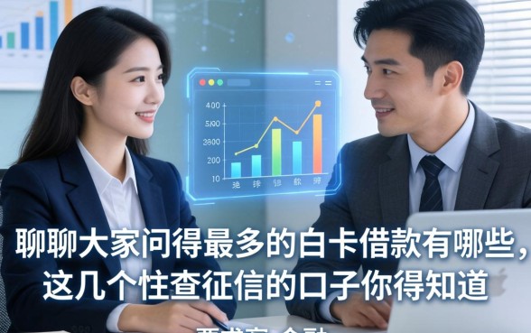 聊聊大家问得最多的白卡借款有哪些，这几个不查征信的口子你得知道