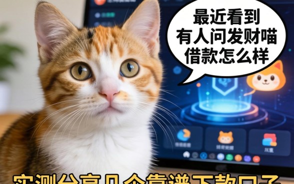 最近看到有人问发财喵借款怎么样，实测分享几个靠谱的下款口子