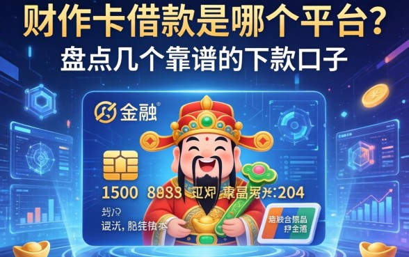 财神卡借款是哪个平台的？盘点几个靠谱的下款口子