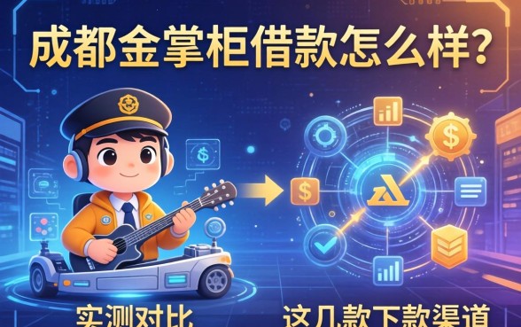 成都金掌柜借款怎么样？实测对比这几款下款渠道