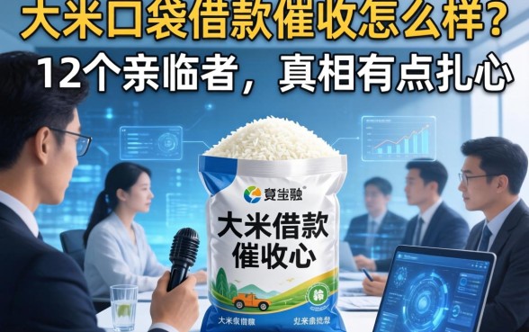 大米口袋借款催收怎么样？我采访了12个亲历者，真相有点扎心