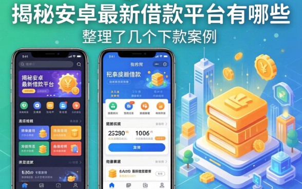 揭秘安卓最新借款平台有哪些，整理了几个下款案例