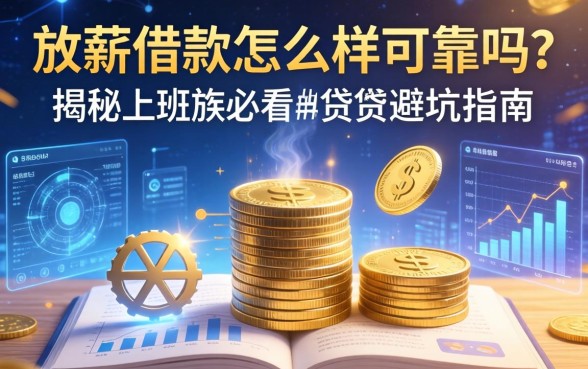 放薪借款怎么样可靠吗？揭秘上班族必看的借贷避坑指南与靠谱平台推荐