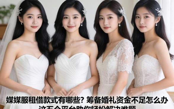 伴娘服租借款式有哪些？筹备婚礼资金不足怎么办，这五个平台助你轻松解决难题