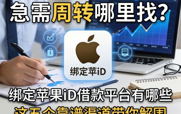 急需周转哪里找？绑定苹果id借款平台有哪些，这五个靠谱渠道带你解围