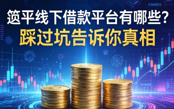 茌平线下借款平台有哪些？我踩过坑告诉你真相