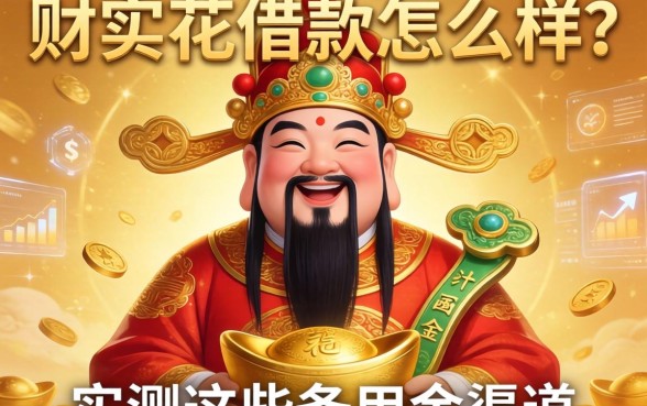 财神花借款怎么样？实测这些备用金渠道