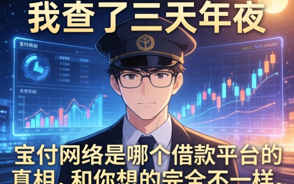 我查了三天三夜，发现宝付网络是哪个借款平台的真相，和你想的完全不一样