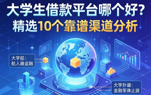 大学生的借款平台哪个好？精选10个靠谱渠道分析