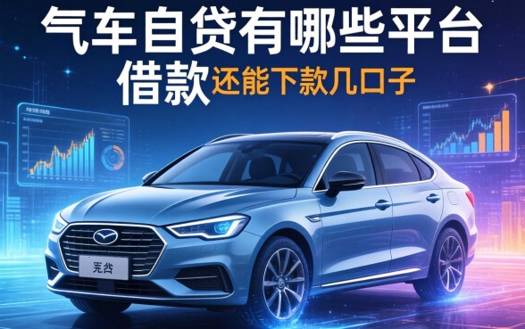 车自贷有哪些平台可以借款？整理了几个还能下款的口子