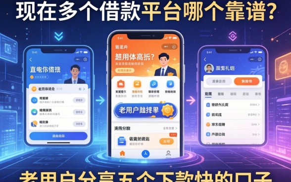 现在多个借款平台哪个靠谱？老用户分享五个下款快的口子