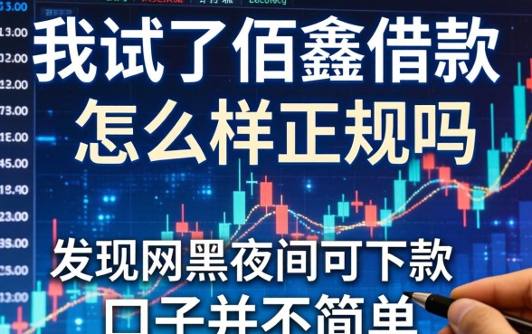 我试了佰鑫借款怎么样正规吗，发现网黑夜间可下款的口子并不简单