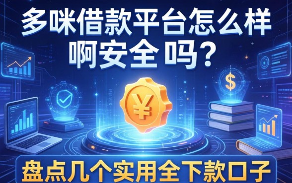哆咪借款平台怎么样啊安全吗？盘点几个实用的下款口子