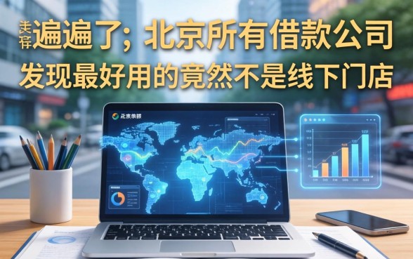 我翻遍了北京所有借款公司，发现最好用的竟然不是线下门店