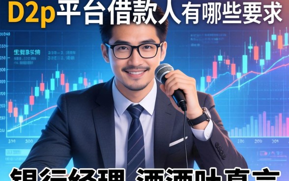 p2p平台对借款人有哪些要求？银行经理酒后吐真言