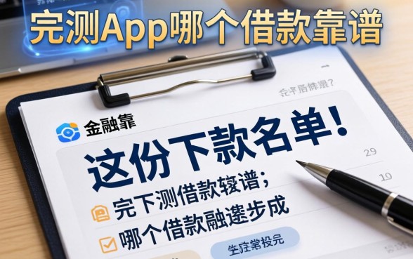 实测app哪个借款靠谱：整理出这份下款名单