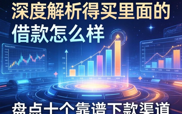 深度解析得物里面的借款怎么样，盘点十个靠谱下款渠道