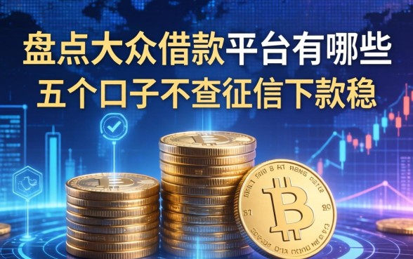 盘点大众借款平台有哪些，这五个口子不查征信下款稳