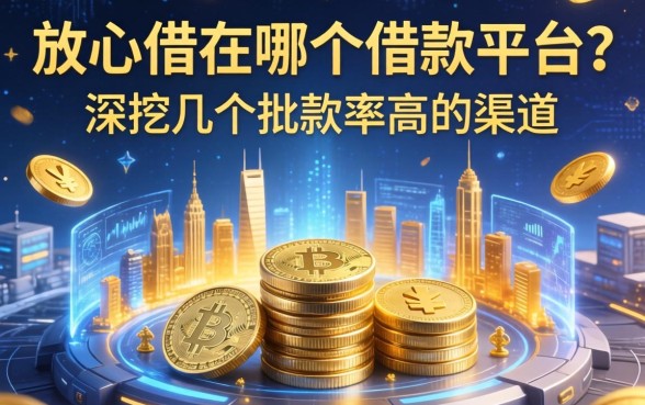 放心借在哪个借款平台？深挖几个批款率高的渠道