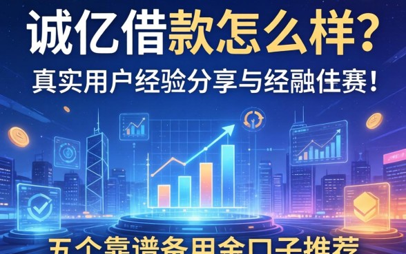 诚亿借款怎么样?真实用户经验分享与五个靠谱备用金口子推荐