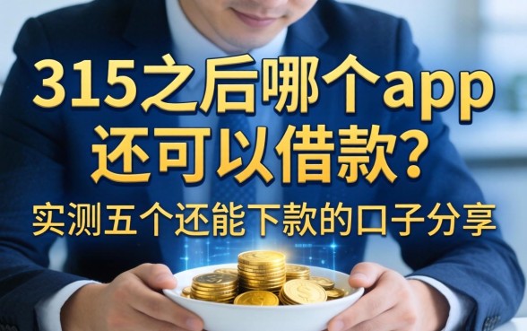 315之后哪个app还可以借款？实测五个还能下款的口子分享