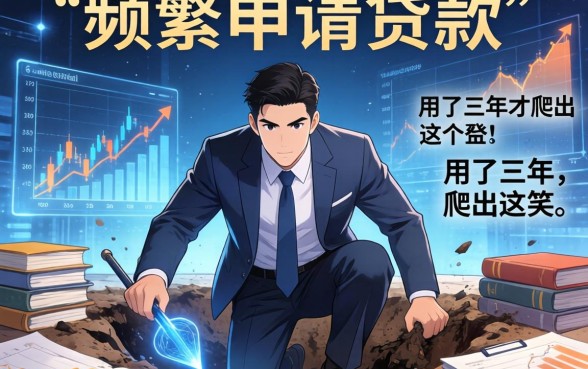 频繁申请贷款的后果，我用了三年才爬出这个坑