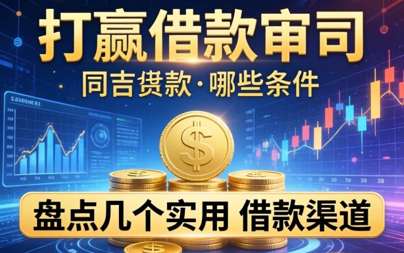 打赢借款官司要哪些条件？盘点几个实用的借款渠道