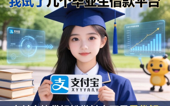 我试了几个毕业生借款平台，发现支付宝快贷轻松借其实不是最优解