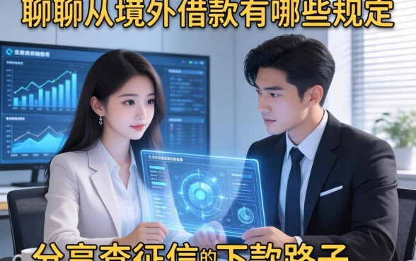 聊聊从境外借款有哪些规定，分享几个不查征信的下款路子