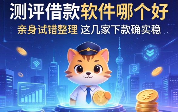 测评借款软件哪个好:亲身试错整理,这几家下款确实稳