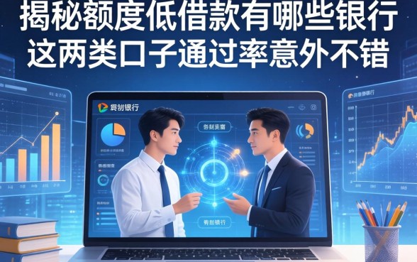 揭秘额度低的借款有哪些银行：这两类口子通过率意外不错