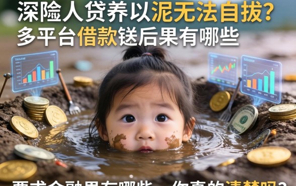 深陷以贷养贷的泥潭无法自拔？多平台借款的后果有哪些，你真的清楚吗？