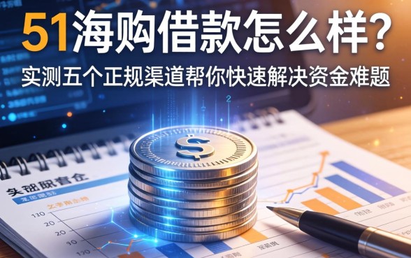 51海购借款怎么样？实测五个正规渠道帮你快速解决资金难题