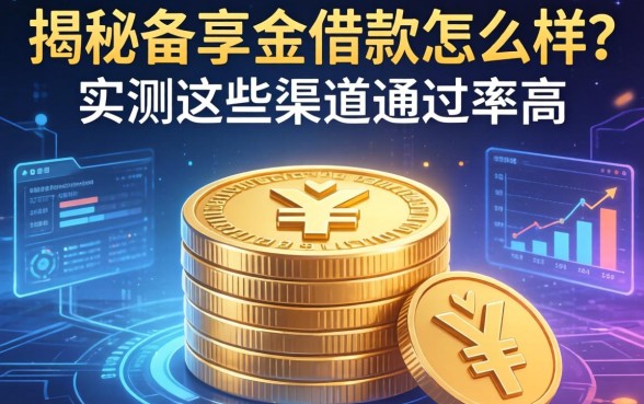 揭秘备享金借款怎么样？实测这些渠道通过率高