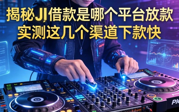 揭秘dj借款是哪个平台放款，实测这几个渠道下款快