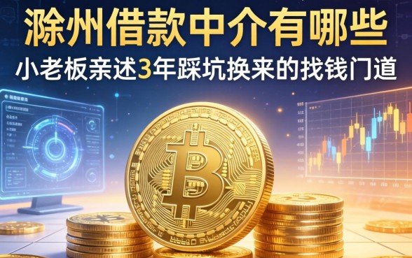 滁州借款中介有哪些？小老板亲述3年踩坑换来的找钱门道