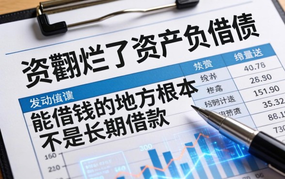 我翻烂了资产负债表,发现能借钱的地方根本不是长期借款