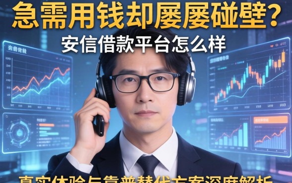 急需用钱却屡屡碰壁？安信借款平台怎么样？真实体验与靠谱替代方案深度解析