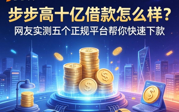 步步高十亿借款怎么样？网友实测五个正规平台帮你快速下款