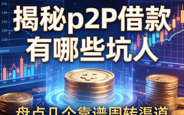 揭秘p2p借款有哪些坑人，盘点几个靠谱周转渠道