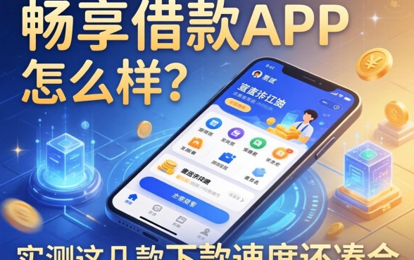 畅享借款app怎么样？实测这几款下款速度还凑合