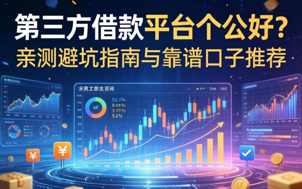 第三方借款平台哪家好？亲测避坑指南与靠谱口子推荐