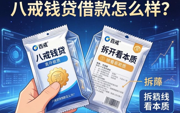 八戒钱贷借款怎么样？拆开包装看本质