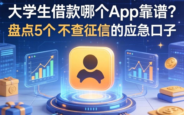 大学生借款哪个app靠谱？盘点5个不查征信的应急口子