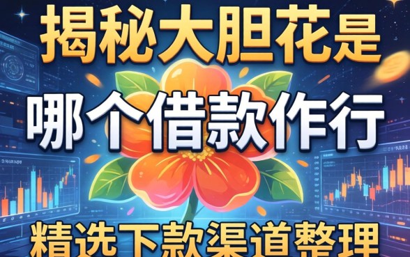 揭秘大胆花是哪个借款软件，精选下款渠道整理