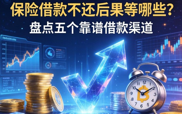 保险借款不还的后果有哪些？盘点五个靠谱借款渠道