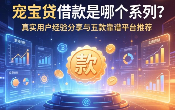 宠宝贷借款是哪个系列？真实用户经验分享与五款靠谱平台推荐
