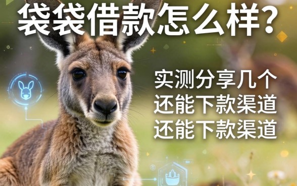 袋鼠借款怎么样？实测分享几个还能下款的渠道