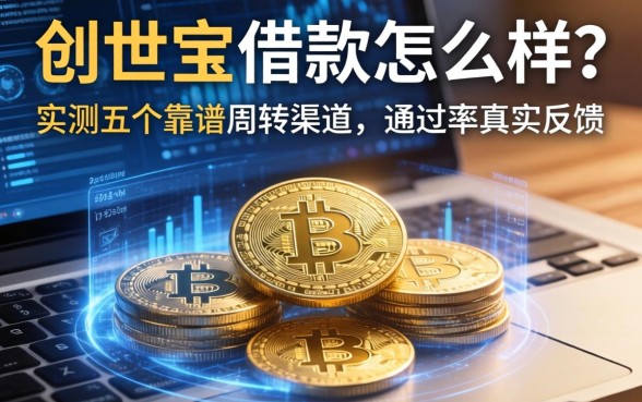 创世宝借款怎么样？实测五个靠谱周转渠道，通过率真实反馈